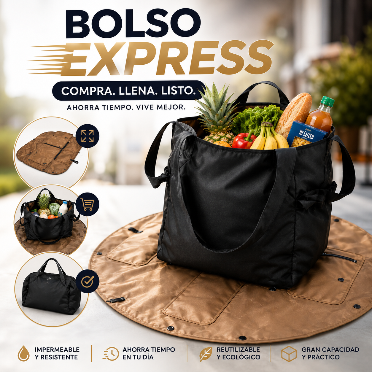 Bolsa NoBa - La Bolsa Que Se Recoge En Segundos