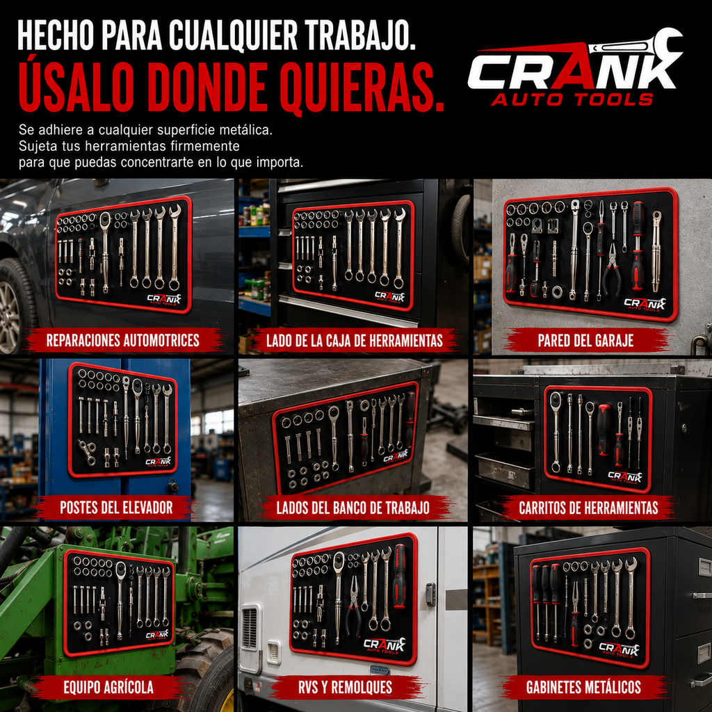 Set Magnético de 3 Piezas para Herramientas y Tornillería