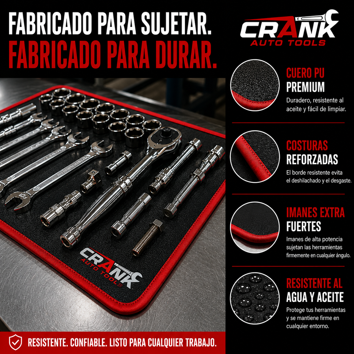 Set Magnético de 3 Piezas para Herramientas y Tornillería
