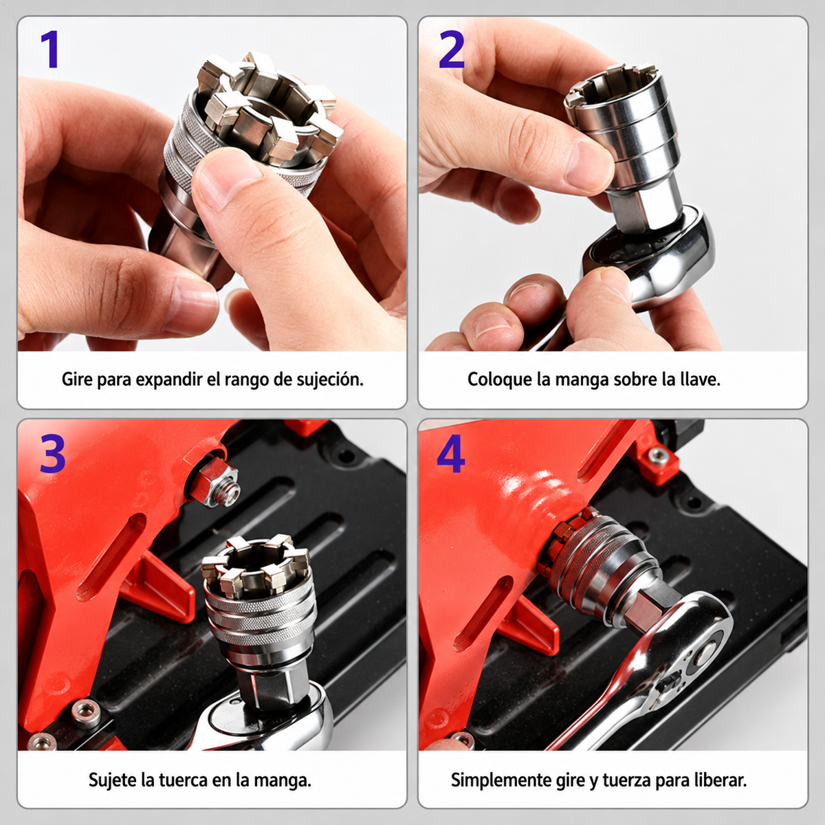 Herramienta Universal de Llave de Vaso Multifuncional